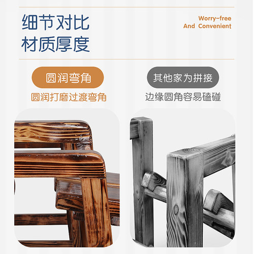 幼儿园安吉游戏户外玩具感统训练器材儿童体能木质实木攀爬架组合 - 图1