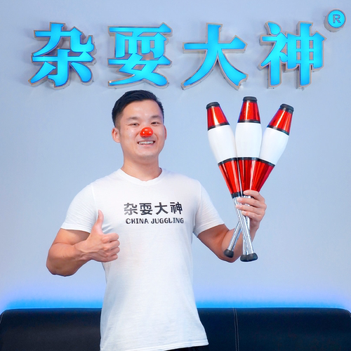 英国进口杂耍棒【送杂耍教学】手抛棒杂技小丑杂耍舞台表演捷克棒 - 图3