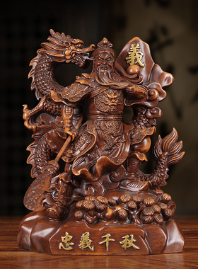 木香树脂招财简约风客厅玄关摆件