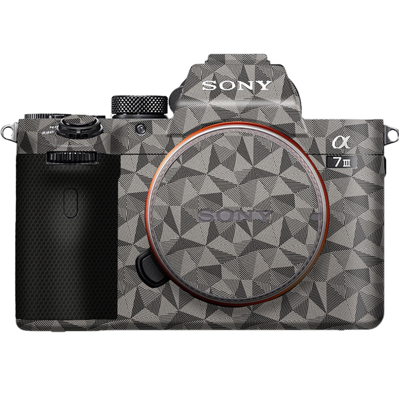 美本堂适用Sony a7R3 贴纸相机贴膜索尼a7m3机身帖皮A7R3A银色帖 - 图3