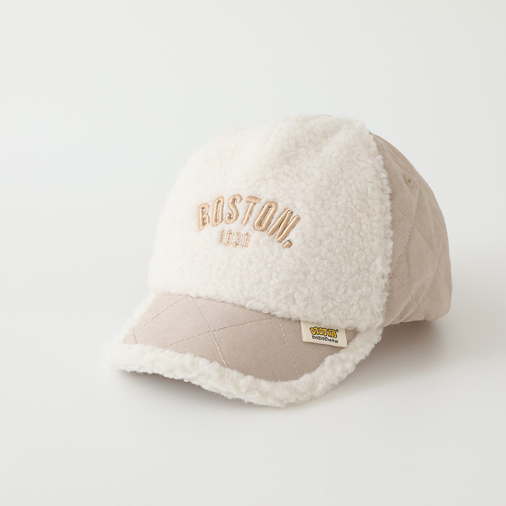 儿童帽子秋冬款羊羔绒棒球帽外出男女童毛绒帽保暖冬季宝宝鸭舌帽,淘宝优惠券,粉丝福利购,淘宝优惠卷