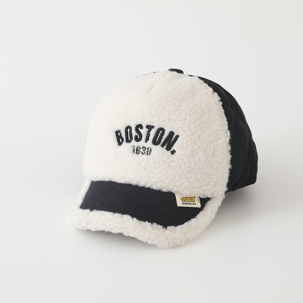 儿童帽子秋冬款羊羔绒棒球帽外出男女童毛绒帽保暖冬季宝宝鸭舌帽,淘宝优惠券,粉丝福利购,淘宝优惠卷