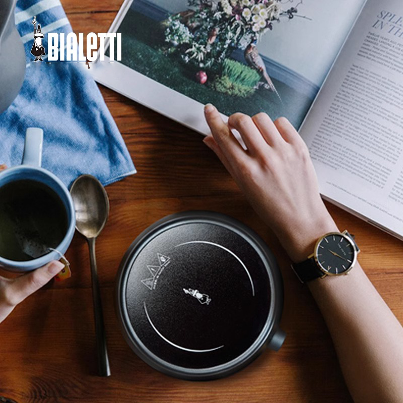 Bialetti比乐蒂经典款电陶炉家用摩卡壶煮咖啡煮茶炉养生炉,淘宝优惠券,粉丝福利购,淘宝优惠卷