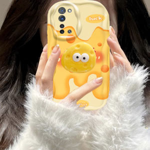 适用oppok7手机壳奶酪支架手链OPPOk7x保护套女款新款全包防摔opk7x可爱OPOK7X软壳超薄卡通超薄OPPOK7保护壳