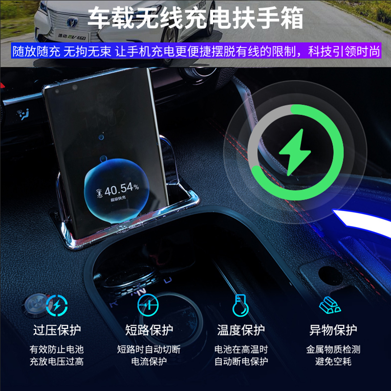 长安逸动EV460扶手箱新能源电动车网约车中控逸动E-life手扶箱 - 图2