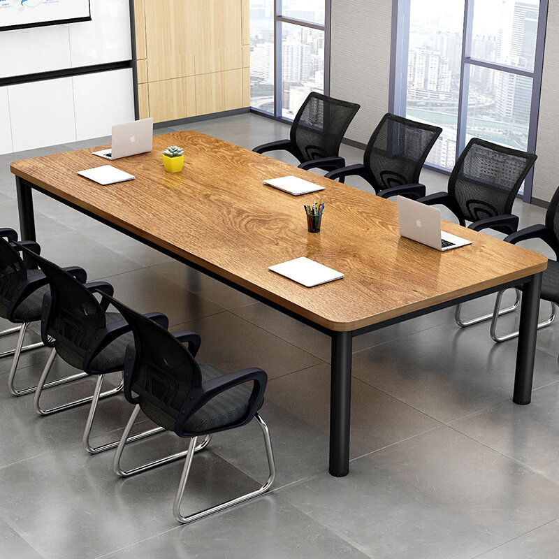 会议桌长桌简约现代小型洽谈办公桌培训工作台桌职员长条桌椅组合