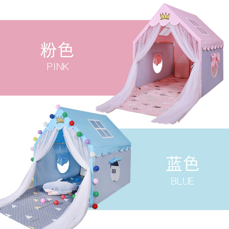 皇冠帐篷室内公主女孩娃娃游戏屋 雪斌玩具儿童帐篷/游戏屋