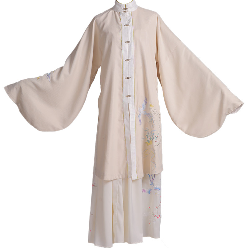 倾族正品原创【引春】明制立领汉服 倾族民族服装/舞台装