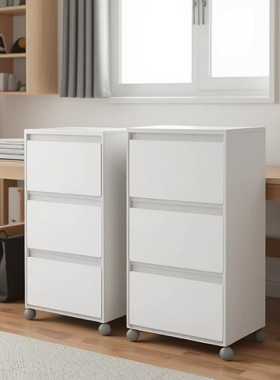 收纳柜多层家用客厅零食柜宝宝玩具收纳置物架抽屉储物柜带轮子