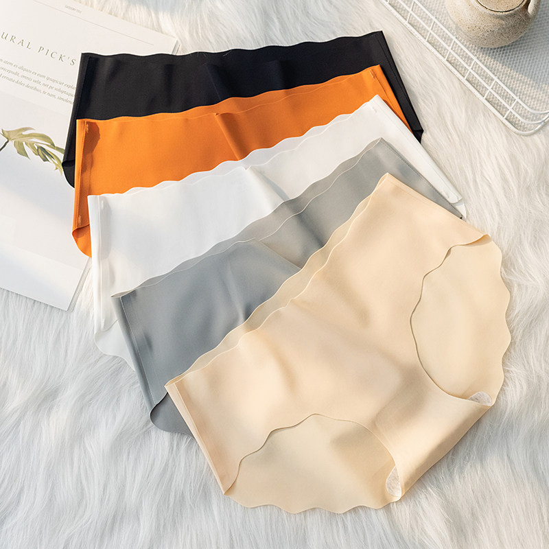 无痕冰丝新款夏季少女三角裤头 瀚石女三角裤