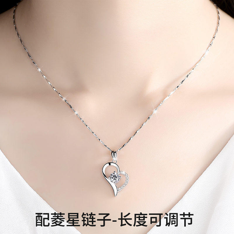 女学生日韩版潮简约珠宝首饰吊坠 玉唯诺项链