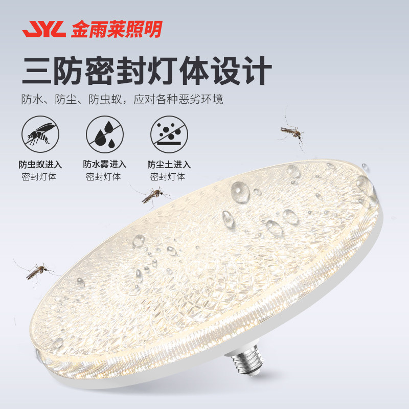 飞碟灯led超亮节能E27螺纹口新款护眼水晶面罩灯泡家用客厅吊顶灯,淘宝优惠券,粉丝福利购,淘宝优惠卷