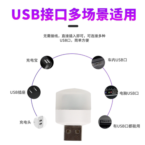 汽车氛围灯车内改装气氛灯免接线声控音乐节奏usb车载照明小夜灯 - 图2