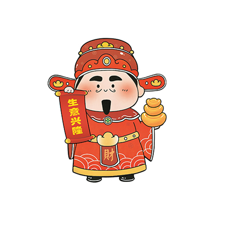 新店开业大吉鲜花贺卡花篮装饰卡开张发财祝福卡片花店花艺资材 - 图3