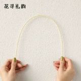 Бамбуковая палка цветочный букет с закусочной леденцом цветочной упаковкой