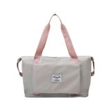 Вместительная и большая сумка для путешествий, сумка через плечо, портативная багажная сумка для хранения с разделителями, спортивная сумка