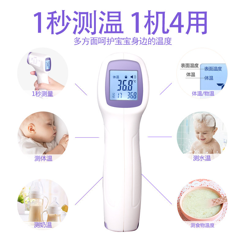 家用高精准婴儿儿童医用电子体温计 蓝太阳医疗器械体温计类