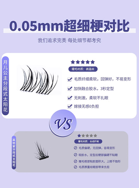月儿公主自然款假睫毛