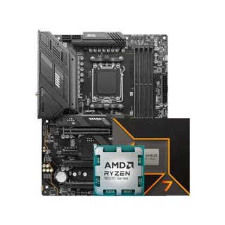 AMD微星MAG X670E TOMAHAWK WIFI搭7500F/76X/9600X/9700X板U套装 - 图0