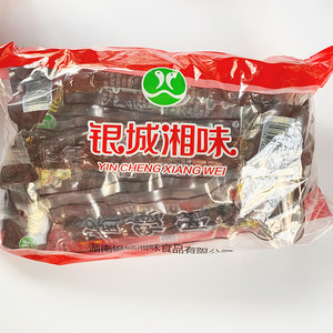 银城湘味酱卤鸭脖长鸭脖60g猛辣湖南特产休闲零食小吃独立包装