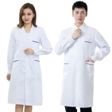 Белый халат, зимний лонгслив, униформа врача, униформа медсестры, комбинезон, для салонов красоты
