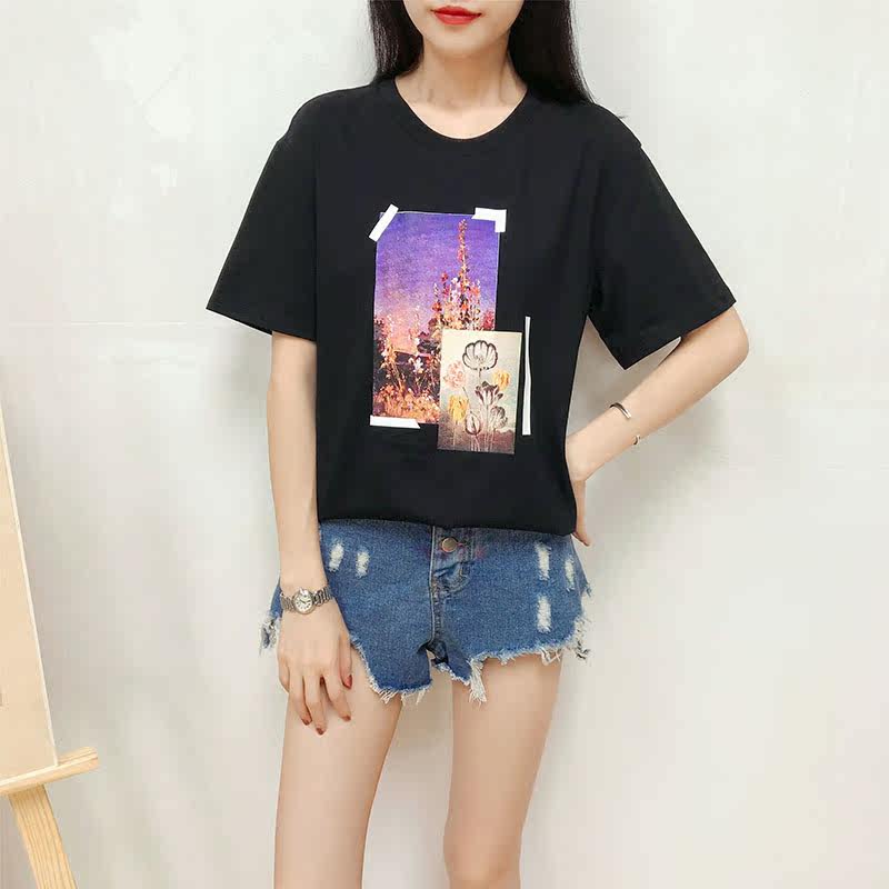 阿玛施旗舰店官网女装正品2020 t恤 简妍芙T恤