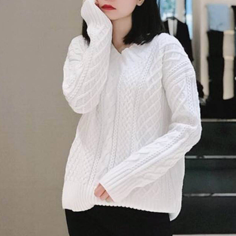 阿玛施旗舰店官网2020秋冬针织衫 简妍芙毛针织衫