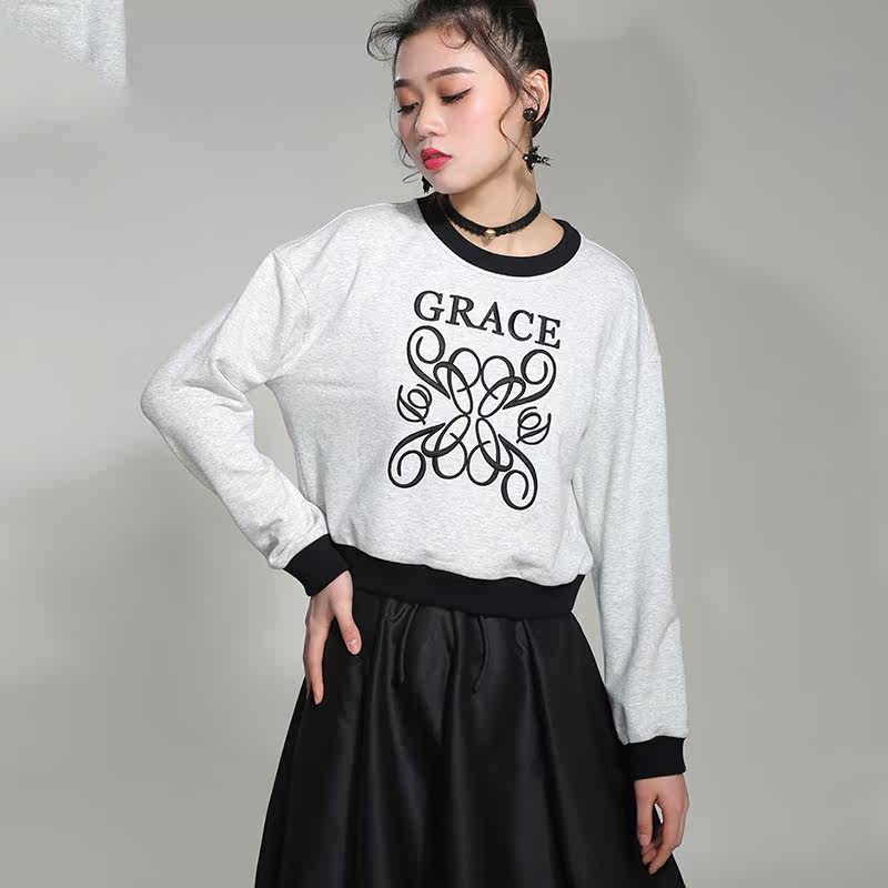 阿玛施旗舰店官网2020秋冬新款卫衣 简妍芙卫衣/绒衫