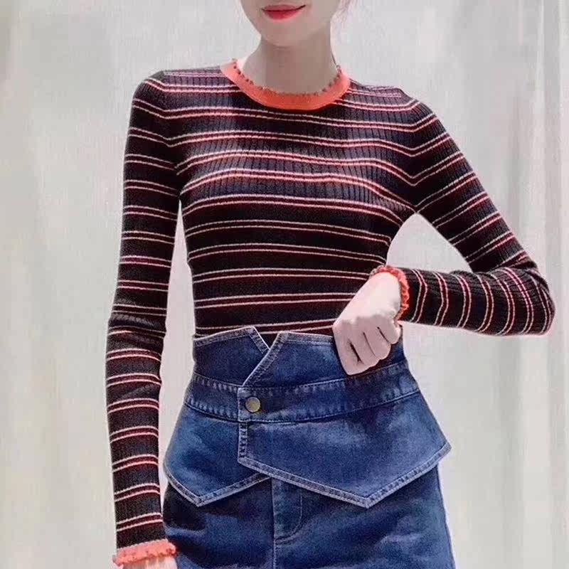 阿玛施旗舰店官网2020秋新款毛衣 简妍芙毛针织衫