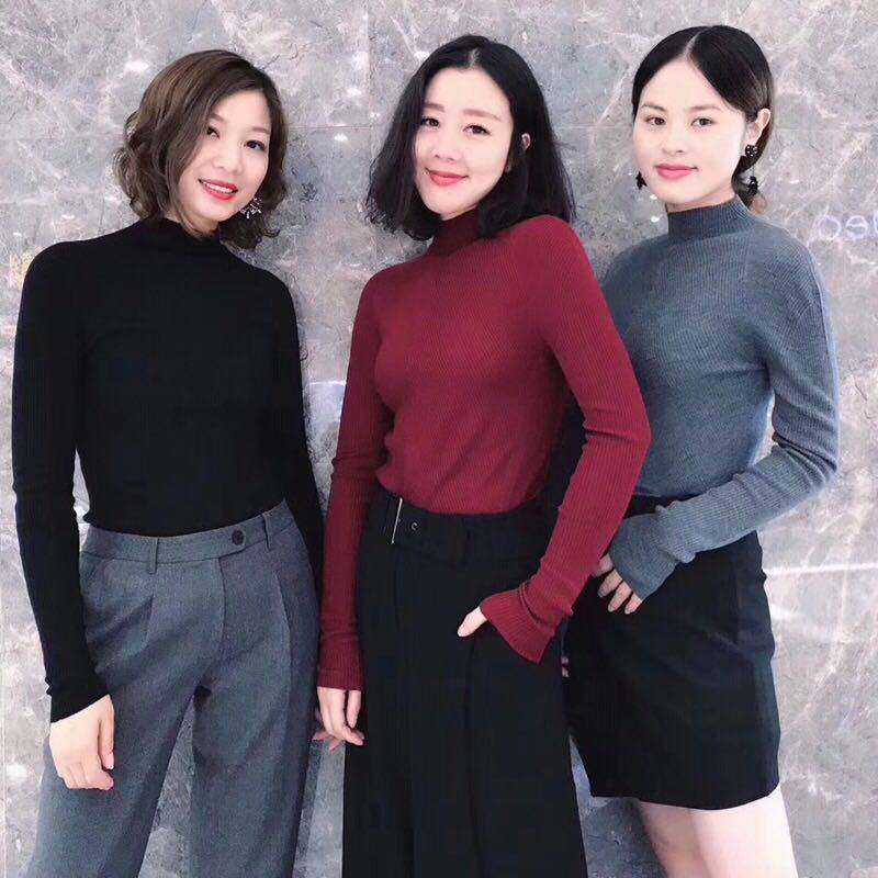 阿玛施旗舰店官网正品2020秋冬毛衣 简妍芙毛针织衫