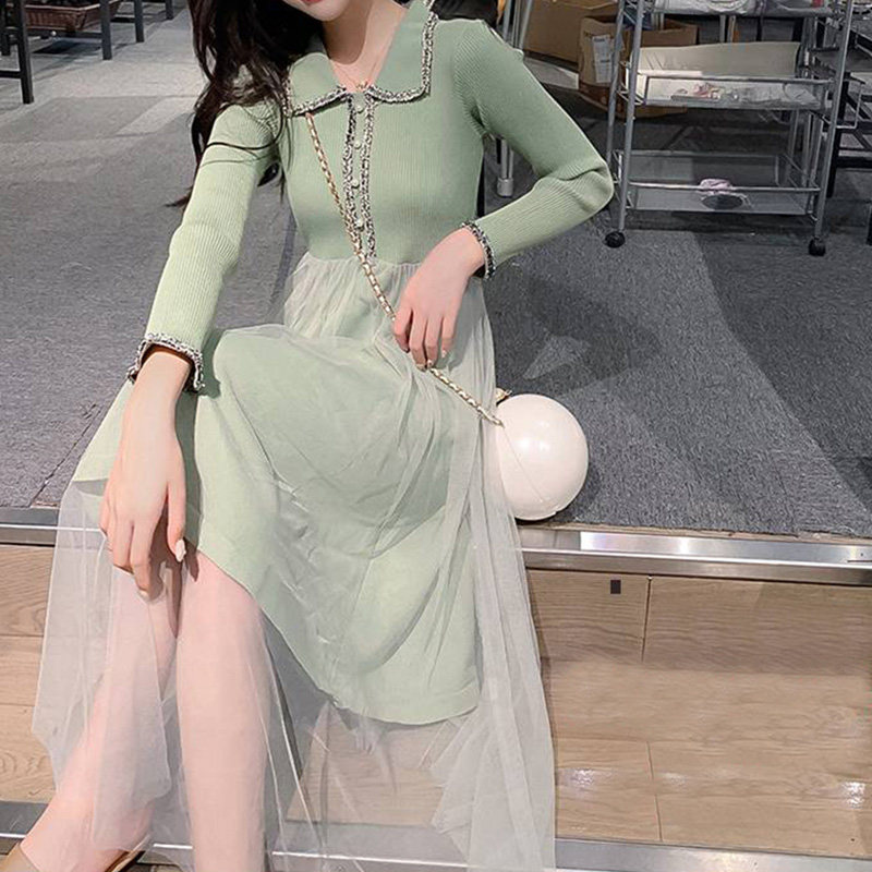 阿玛施旗舰店官网2020秋新款连衣裙 简妍芙连衣裙