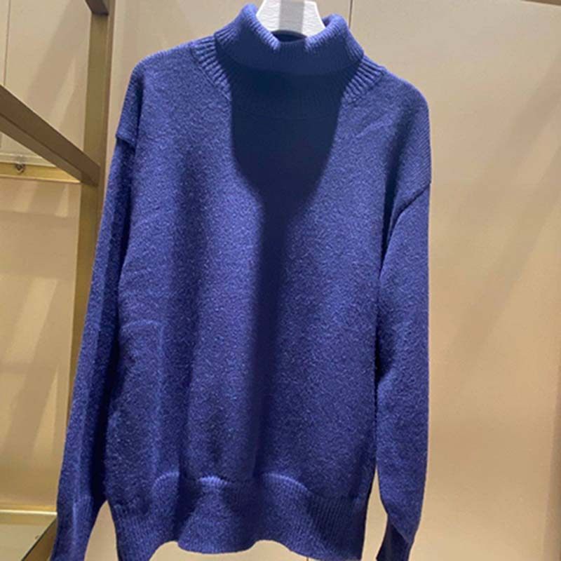 阿玛施旗舰店高领2020秋冬打底衫 简妍芙毛针织衫