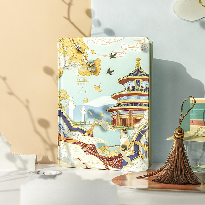 本子故宫淘宝文创的北京手稿账本套装礼盒手特色笔记本教师节礼物