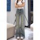Jeans bootcut ລະດູໃບໄມ້ປົ່ງແລະດູໃບໄມ້ລົ່ນຂອງແມ່ຍິງທີ່ບໍ່ເຫມາະສົມກັບຂາແລະກາງເກງຍາວ