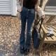 Jeans bootcut ແບບໃຫມ່ຂອງແມ່ຍິງສໍາລັບ petites
