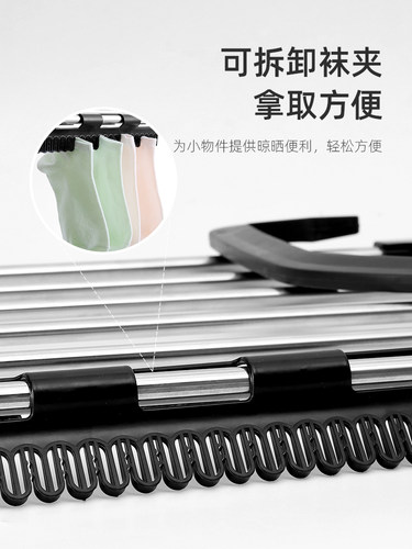 不锈钢窗外小型晾晒架窗台晒鞋架折叠挂晒暖气片窗户阳台晾衣架凉 - 图3