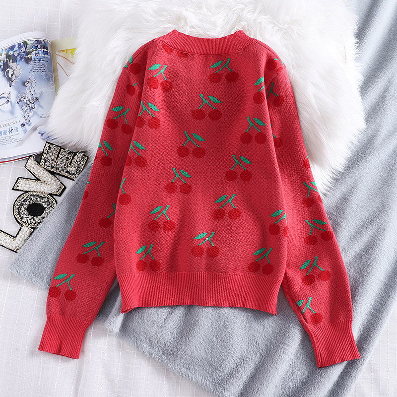 甜美套头女早秋新款韩版宽松风毛衣 秀依媚族毛衣