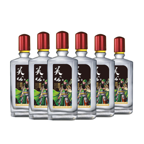 关公酒53度500mlx6瓶整箱装清香型酒山西关公酒【V8纯粮造】 - 图3