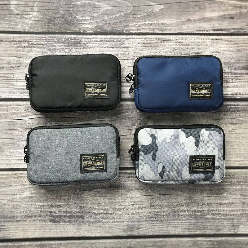 个性日系男女拉链短款硬币min卡包 硕世钱包