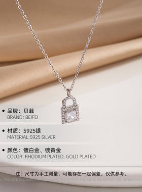 吊坠锁骨项链链饰学生女银饰品
