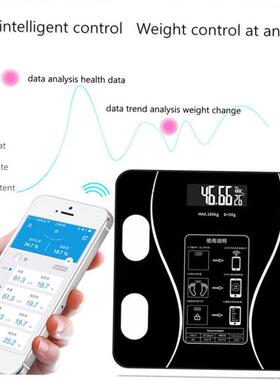 Bluetooth Scales Floor Body Weight Bathroom Scale Smart Back