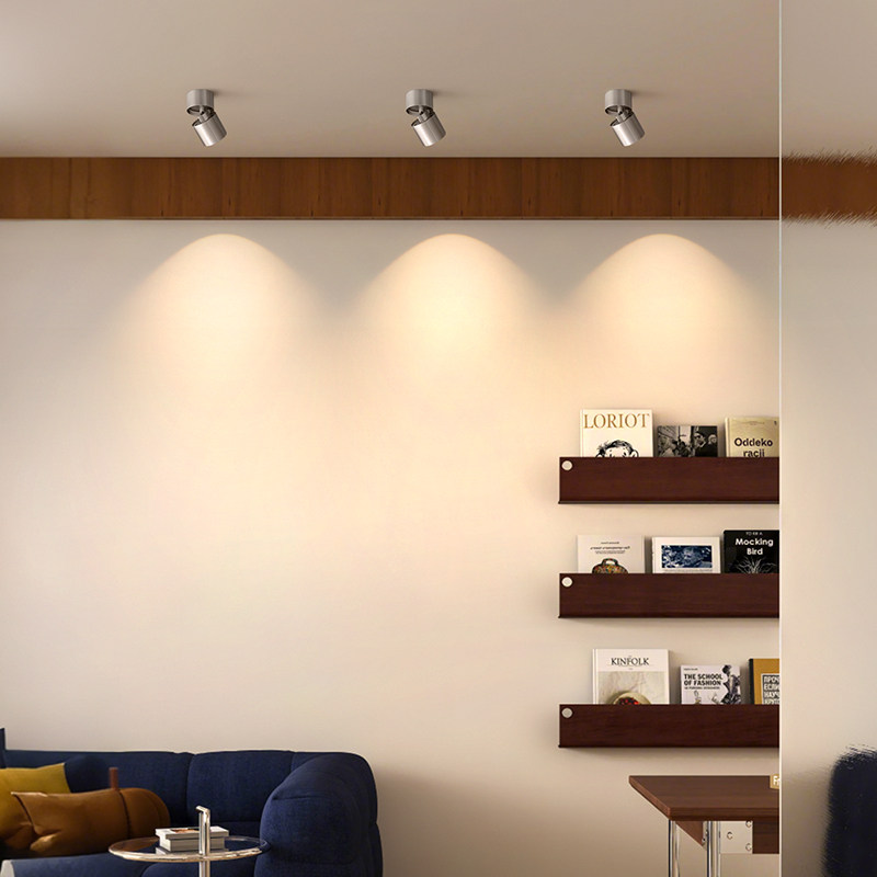 至御包豪斯明装射灯家用客厅背景墙卧室防眩工业风全光谱筒灯188,淘宝优惠券,粉丝福利购,淘宝优惠卷