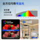 Zhiyu orbital flying saucer chandelier living room and dining room nickel-plated modern simple full spectrum eye protection guide rail lamp