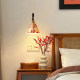 French-style wabi-sabi bedside chandelier