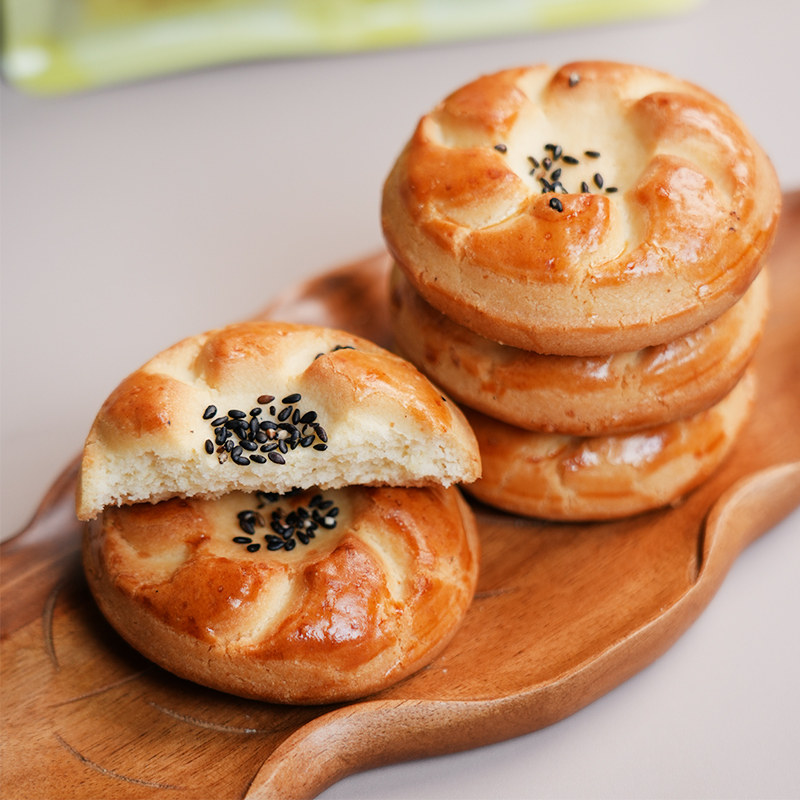 李恩宝 草原奶酥饼内蒙特产糕点早餐下午茶点零食小吃 中华老字号