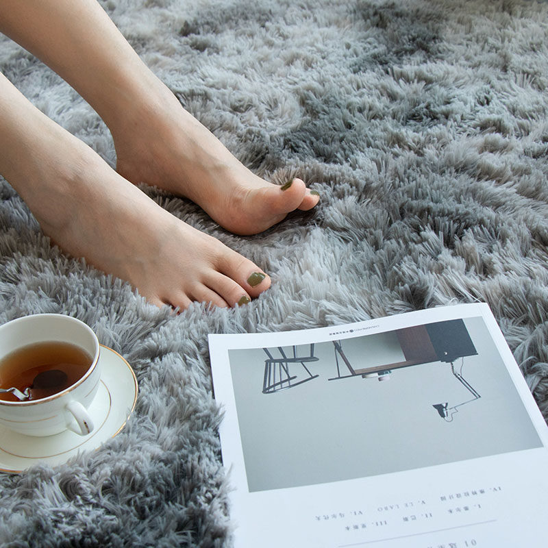 地毯卧室客厅2023新款床边茶几沙发加厚毛毯地垫绿色房间冬季垫子,淘宝优惠券,粉丝福利购,淘宝优惠卷