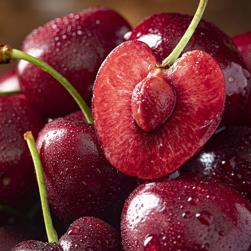 百果园店智利进口车厘子大樱桃当季时令新鲜水果3J 2.5kg年货礼盒,淘宝优惠券,粉丝福利购,淘宝优惠卷