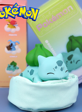 皮卡丘妙蛙种子可达鸭卡比兽公仔