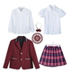 Peking University Peiwen School Uniform Spring, Autumn and Summer Thin Cotton