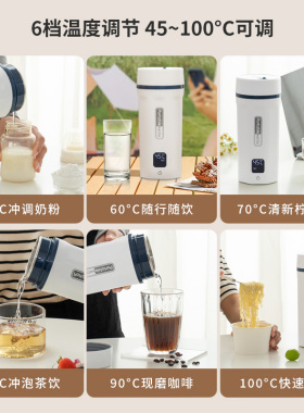 110-220V全球通用电热杯美标